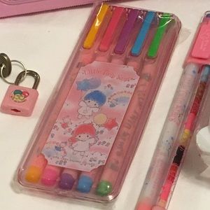 Little Twin Stars Markers Sanrio 1994